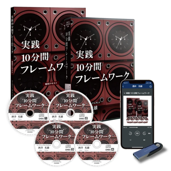 酒井光雄の「実践10分間フレームワーク」の掲載画像