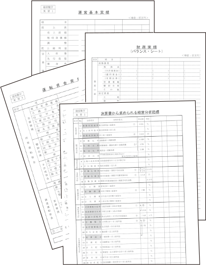 決算書3期分からつくる「A4版・経営決算書」